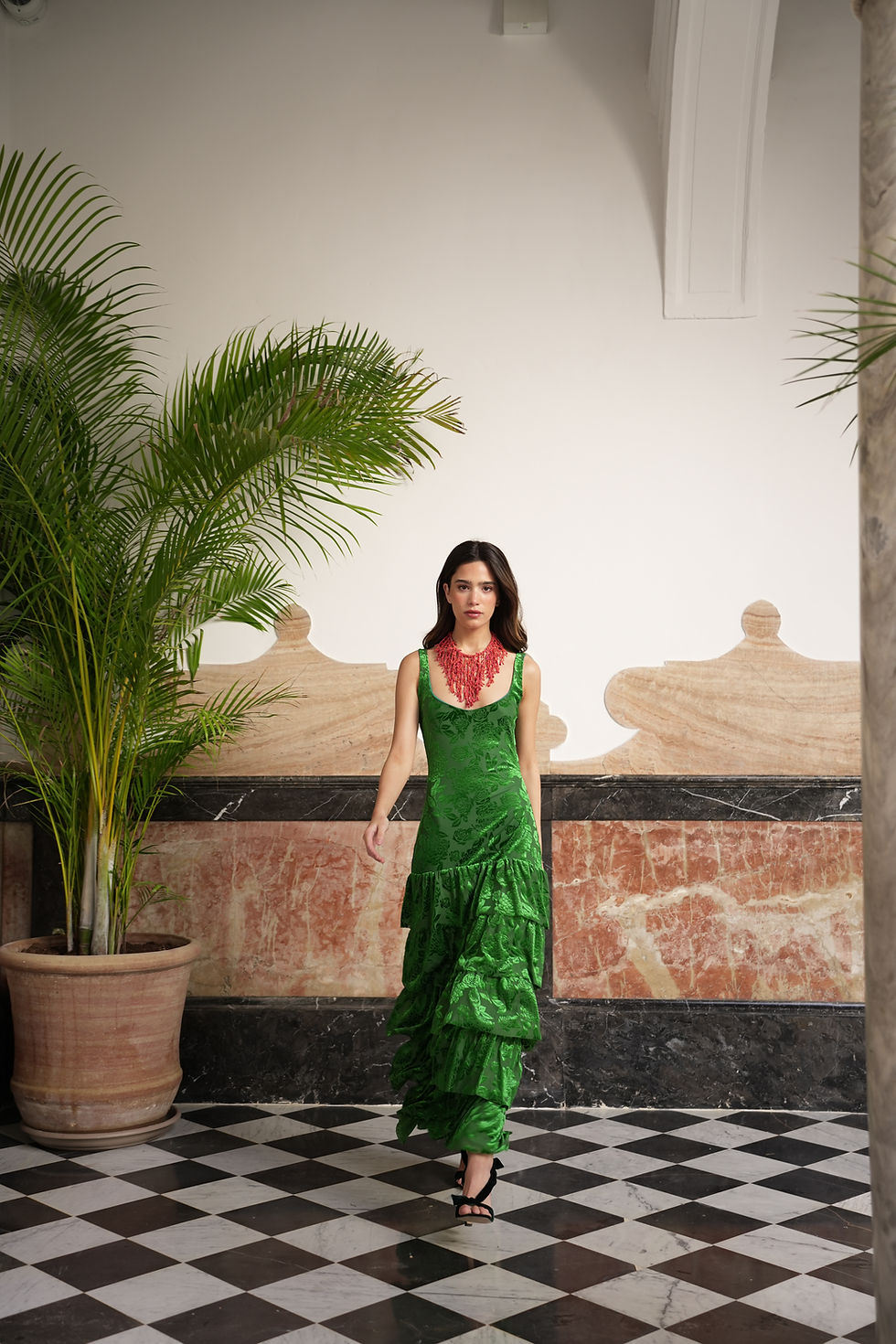 Thumbnail: LA HABANERA DRESS • Green Version