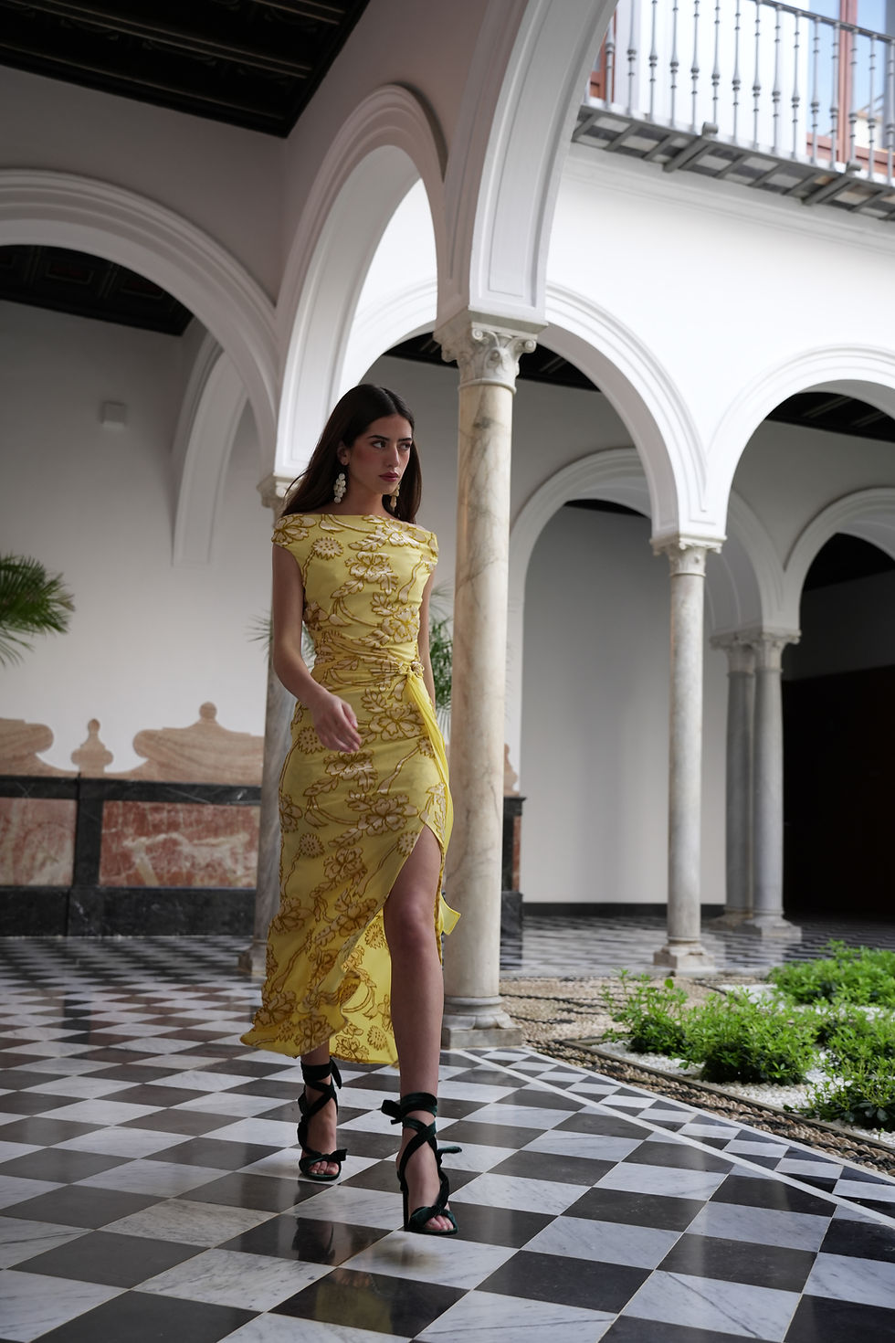 Miniatura: QUIZÁS DRESS • Yellow Garden Version