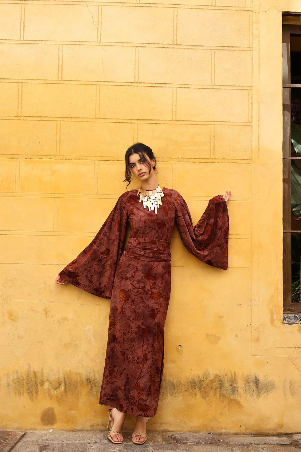 Thumbnail: REINA JUANA DRESS • Brown Version 