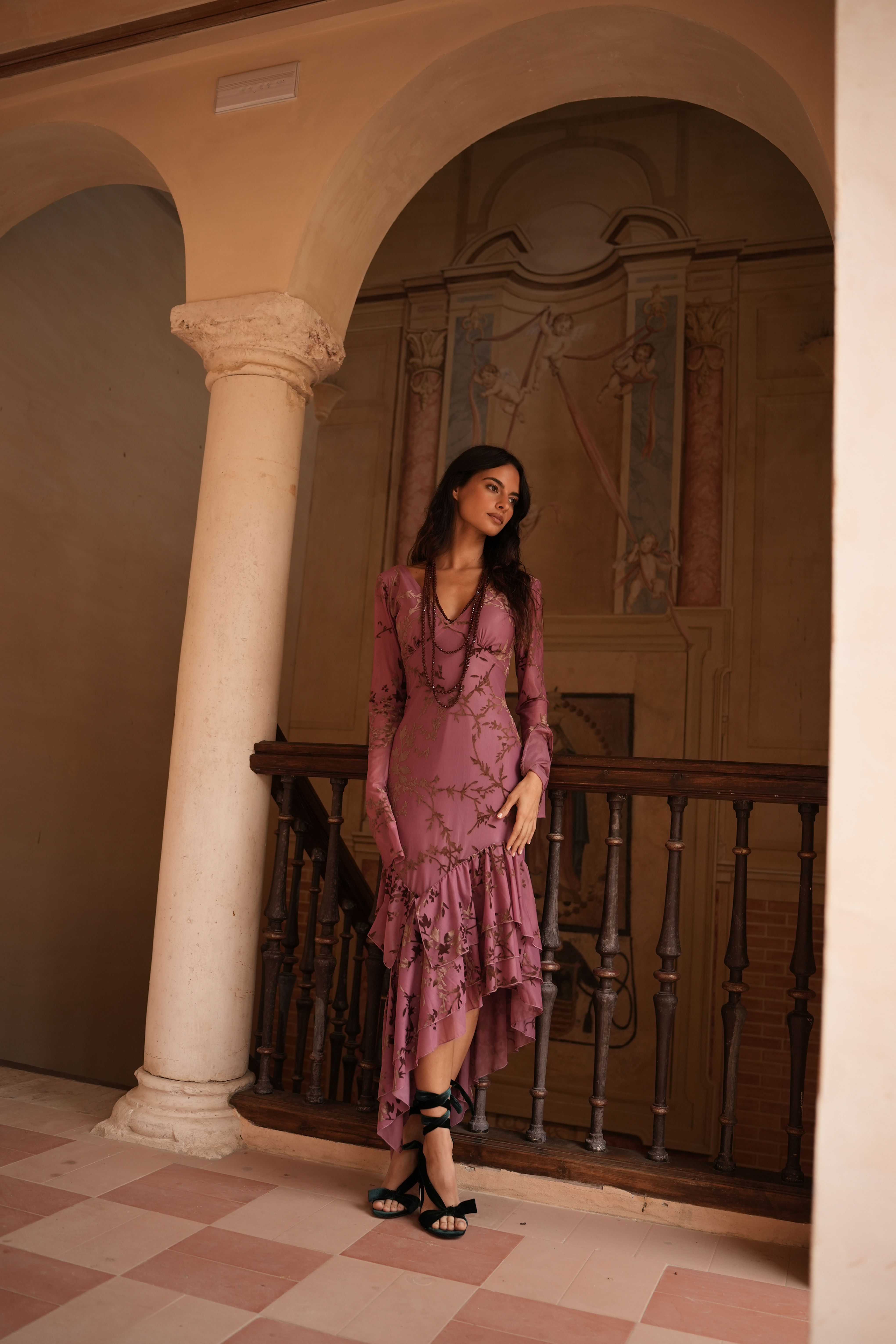 LA MAJA DRESS • Magenta Version