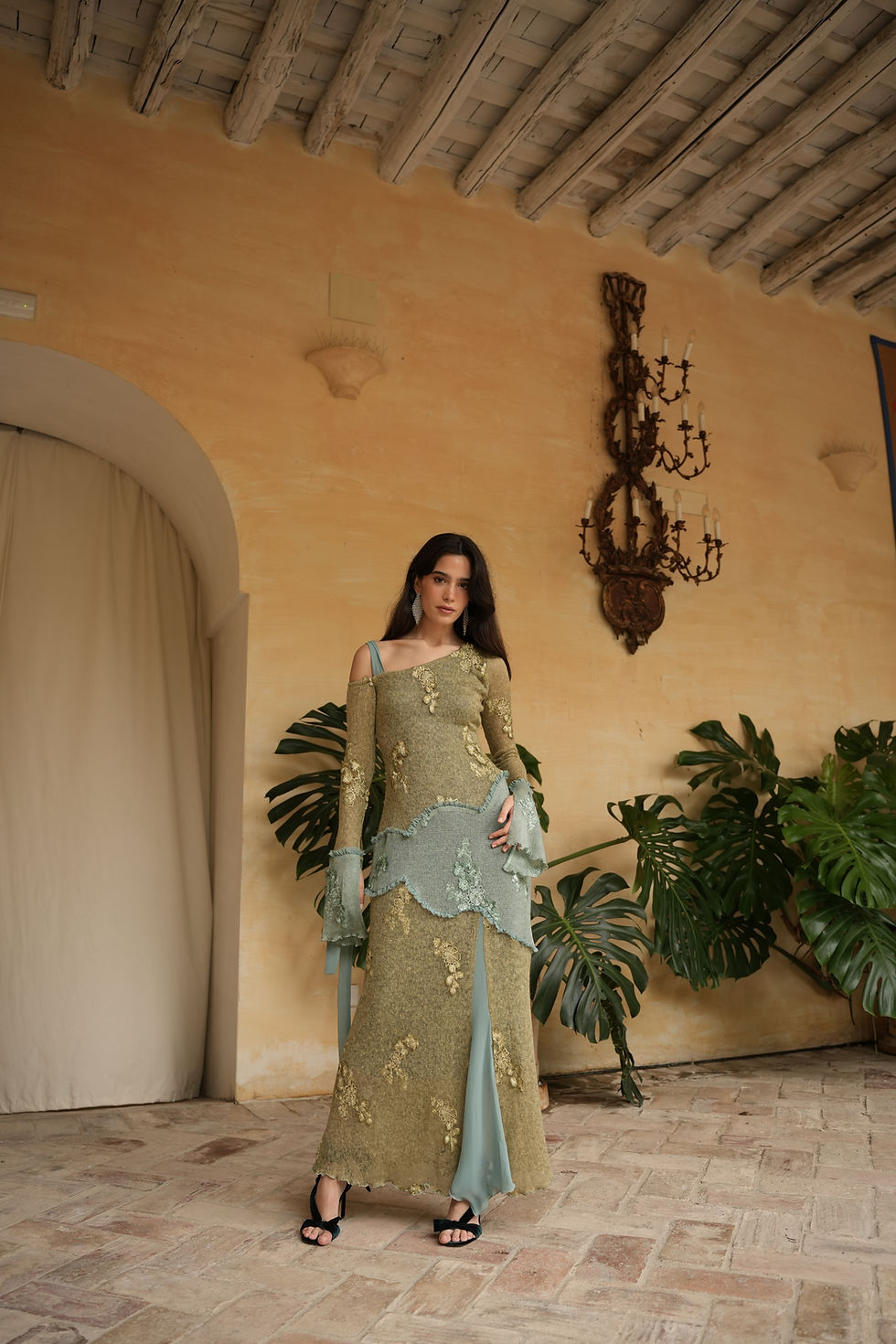 Miniatura: EL PRADO DRESS • Shades Of Green Version