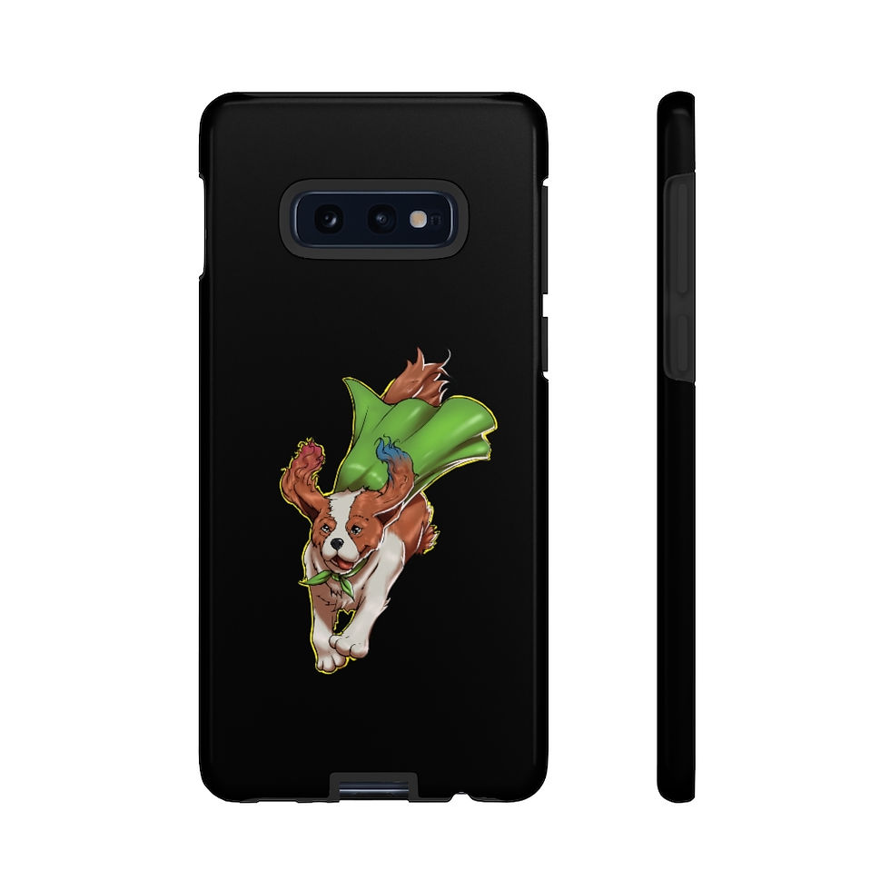 Thumbnail: Tough Cases by MyHeroIllustrations (Black)