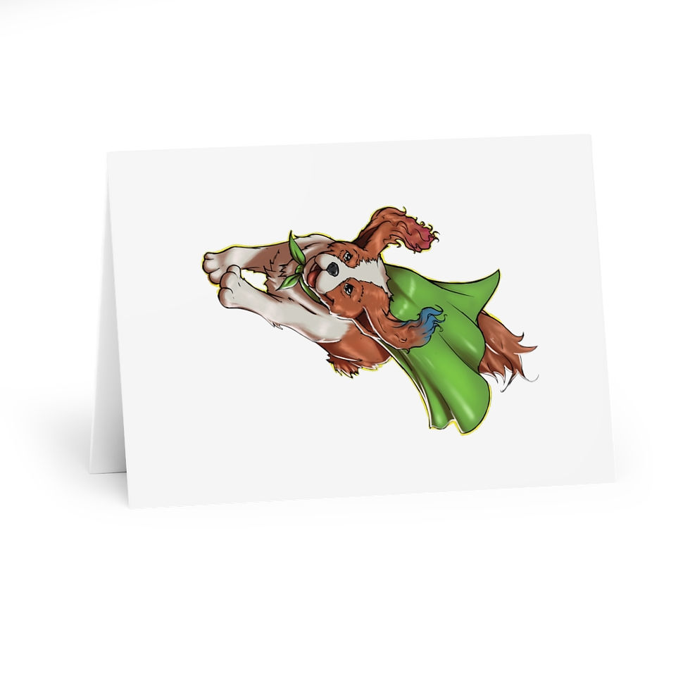 Thumbnail: Greeting Cards (5 Pack) by MyHeroIllustrations