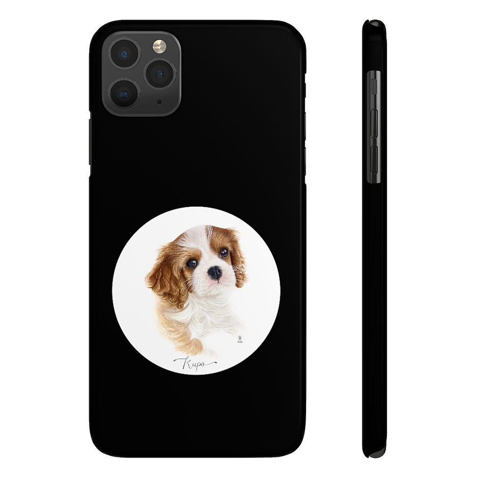 Thumbnail: Mate Slim Phone Case by Amandine's Art