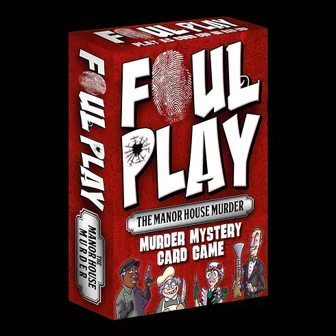 Foul Play - The Manor House Murder, Murder Mystery Card Game