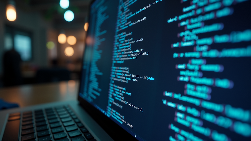 Eye-level view of a computer screen displaying a DNS troubleshooting tool