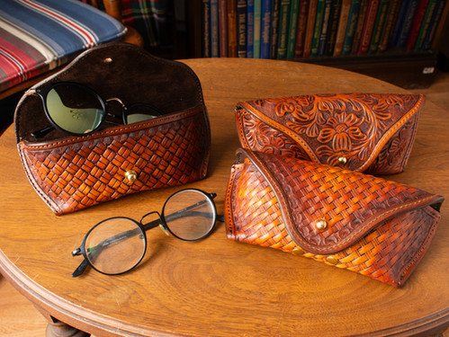 ウィムガゼット　グラスケース　キャメル（レオパード） ウィムガゼット グラスケース キャメル（レオパード） ウィムガゼット