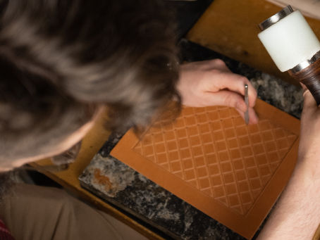 A Leathercraftsman Tooling Leather