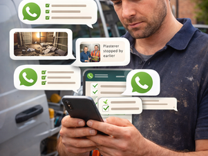 tradesman and whatsapp