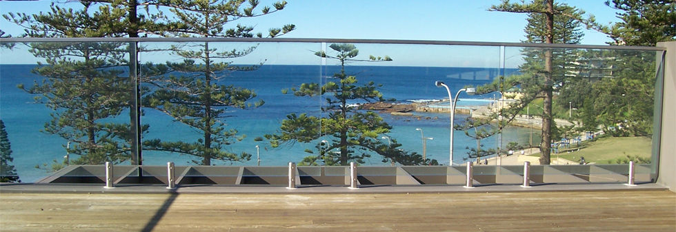 Frameless glass balustrade sydney