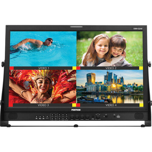 Postium Korea OBM-Q240 24" Quad 3G-SDI Input/Display Monitor