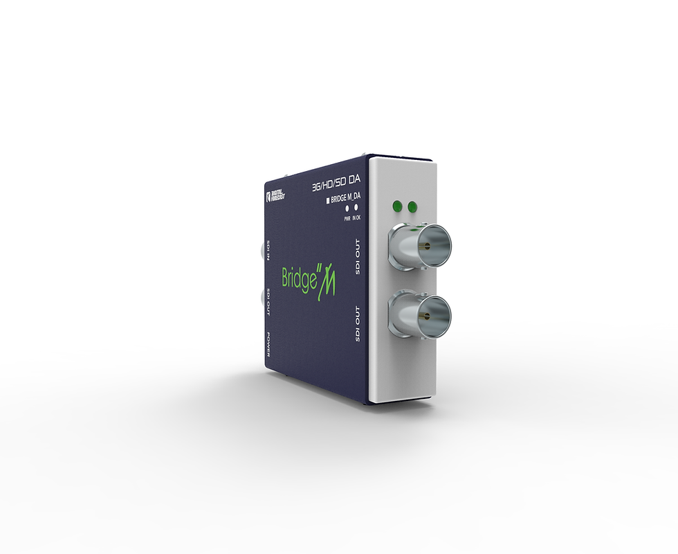 Thumbnail: Bridge Micro M-DA 1x3 3G-SDI Splitter Reclocking Video Distribution Amplifier