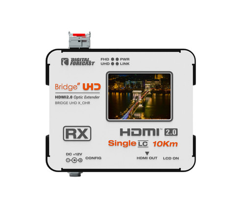 その他 DIGITAL FORECAST Bridge UHD HDMI 2.0 DIGITAL FORECAST UHD X_OHR, Optic to HDMI2.0 Converter with 2