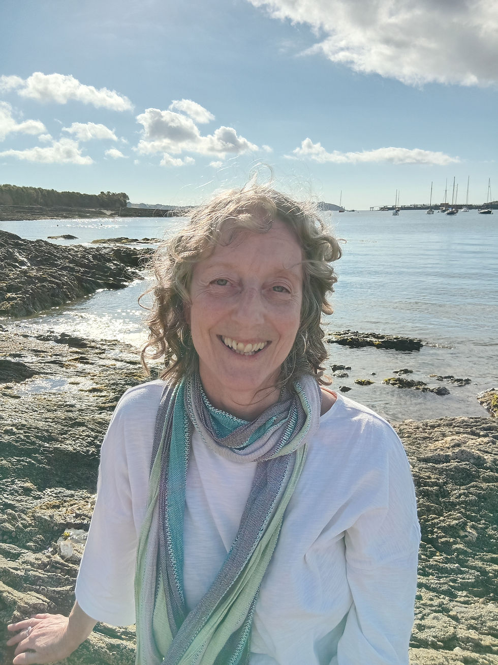 Portrait of the counsellor smiling by the sea