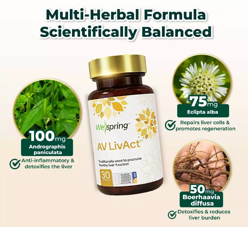 縮圖：READY STOCK LivAct 活肝王Liver Herb Heart Cholesterol Blood Sugar Healthcare V