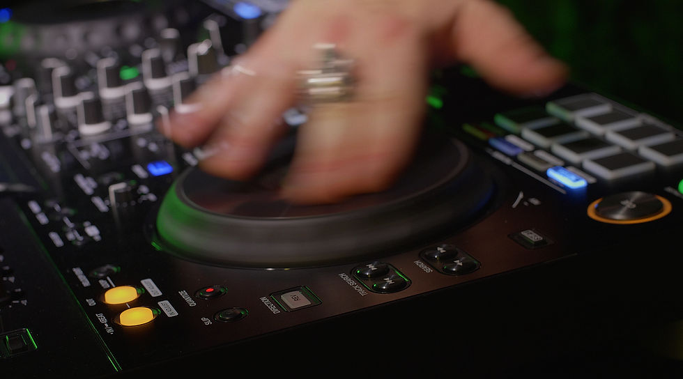 Houston Ensemble DJ scratch