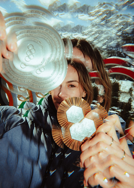 Olympische Medaillen im Sommer wie im Winter: Alexandra Burghardt holte Silber im Zweierbob und Bronze mit der Staffel