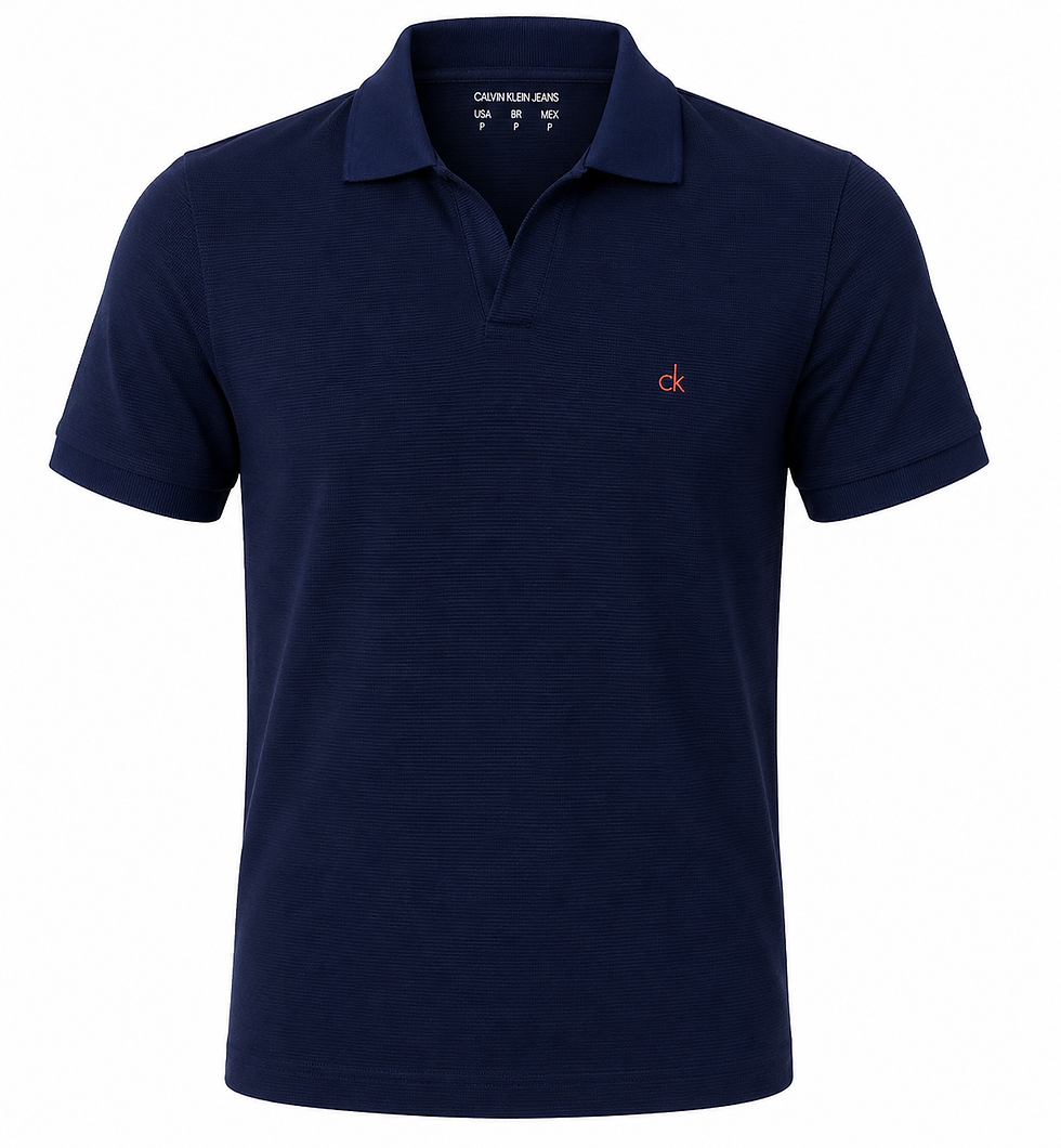 Miniatura: Camiseta Polo Texturizada Mod Ck  Calvin Klain 