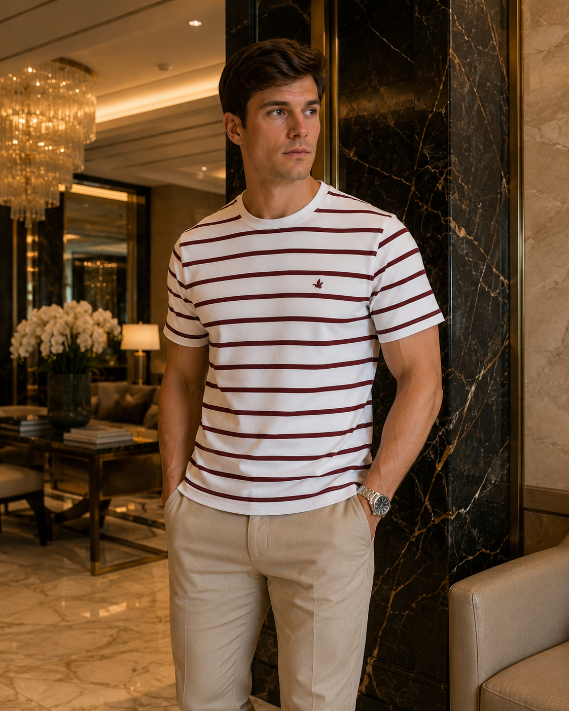 Camisetas Egipcias Mod Brooksfiled Listrada