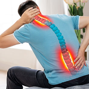 douleurs dorsales lombaires et cervicales