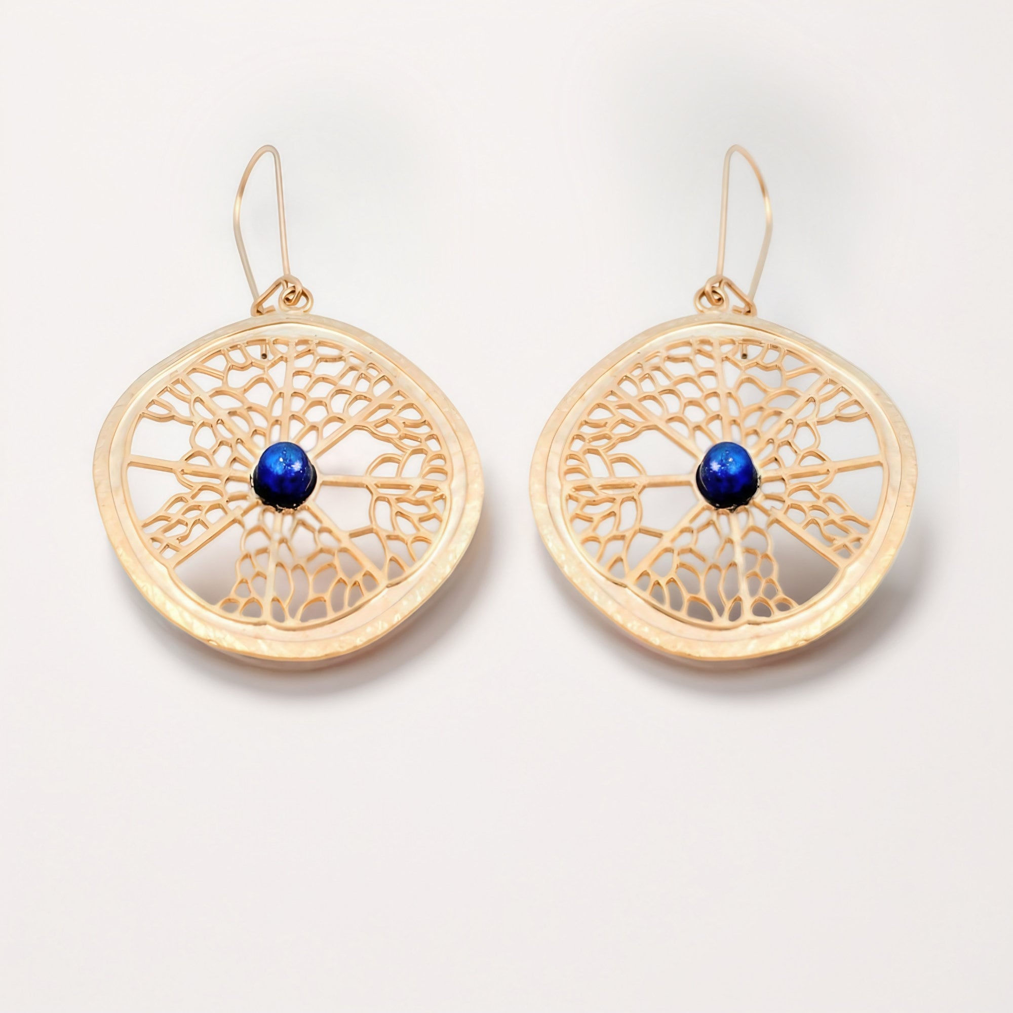 Vered Lederman | Lapis Lazuli Statement Earrings