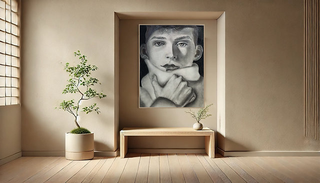 FRAMED CANVAS | בילי