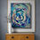 Thumbnail: Life Circles Art Print  Swirls of our life  on poster  -YG