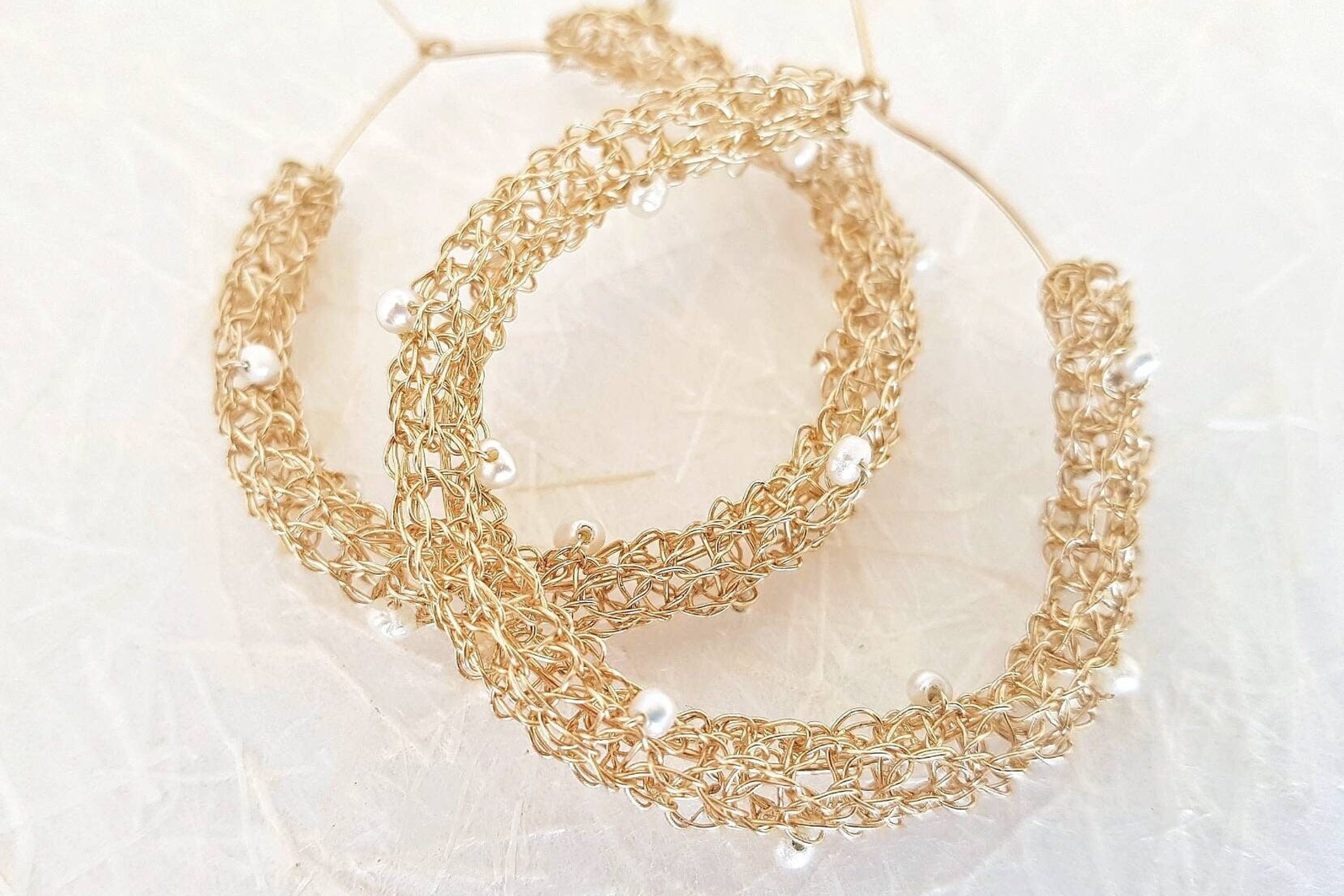 Einat Sandberg | Bridal Hoop Earrings