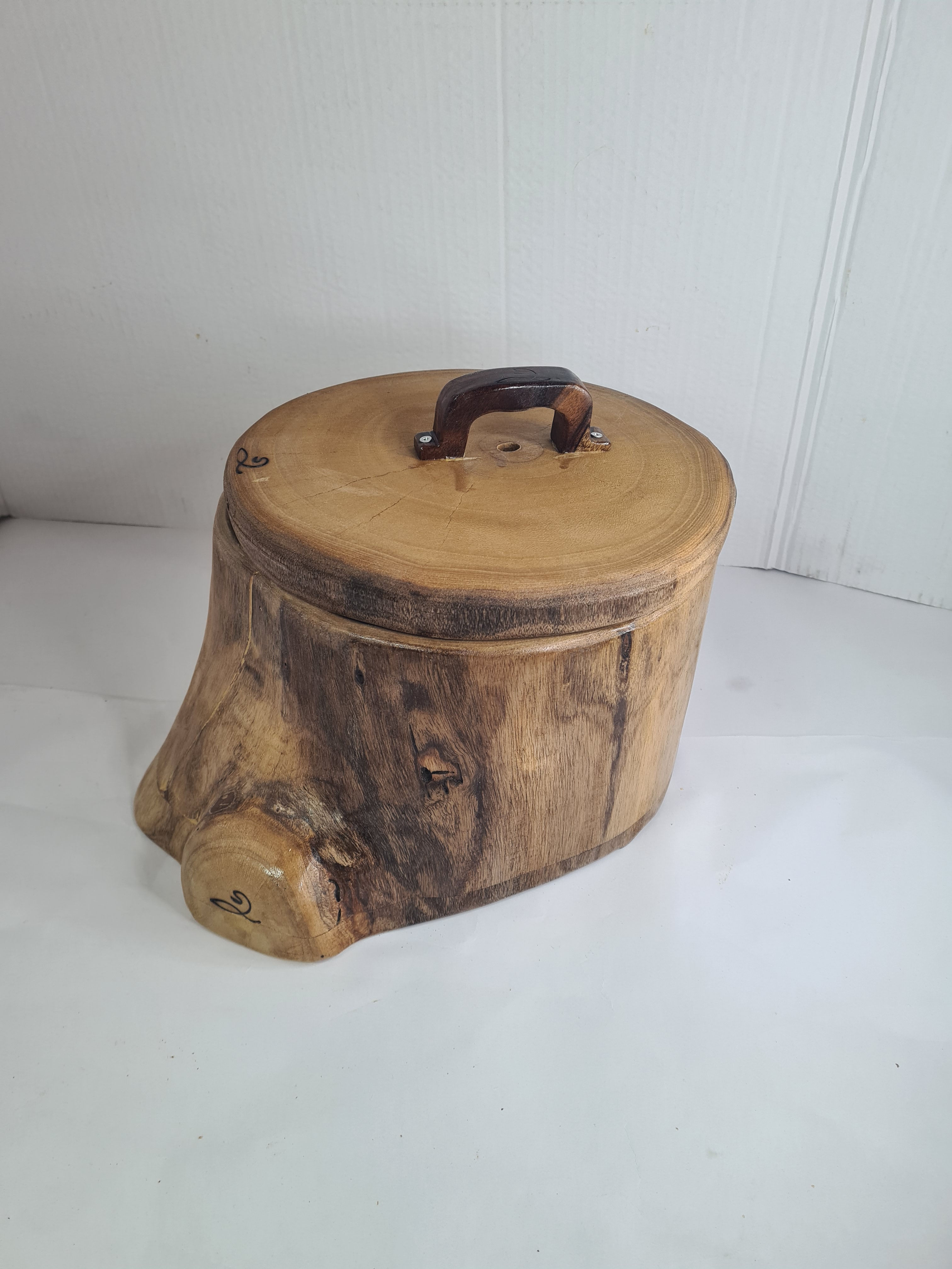 הרואה בעץ haroe-baetz | קופסת גזע עם מיכסה