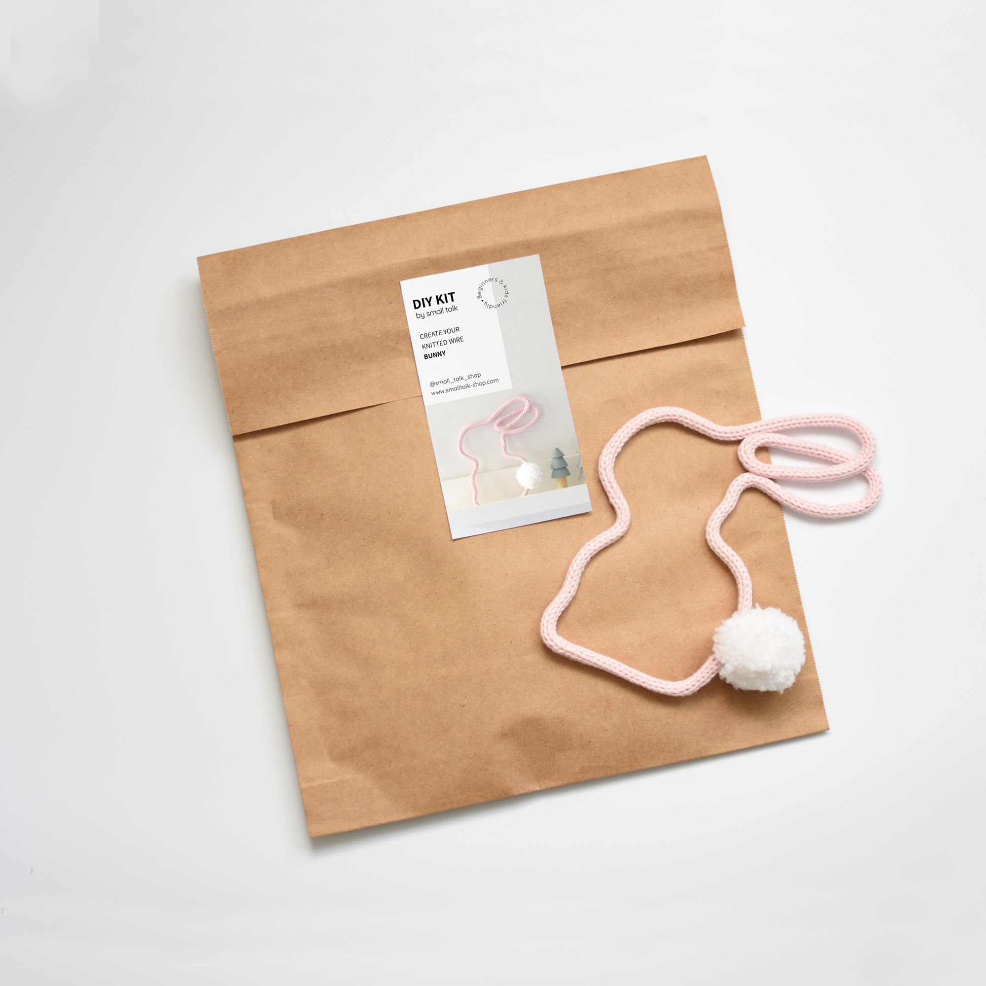 ערכת יצירה | ארנב סרוג