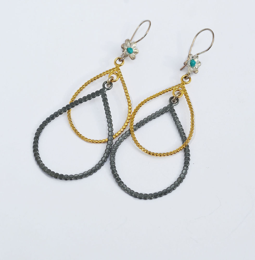 תמונה ממוזערת: Vered Lederman | Sterling Silver Drop Earrings