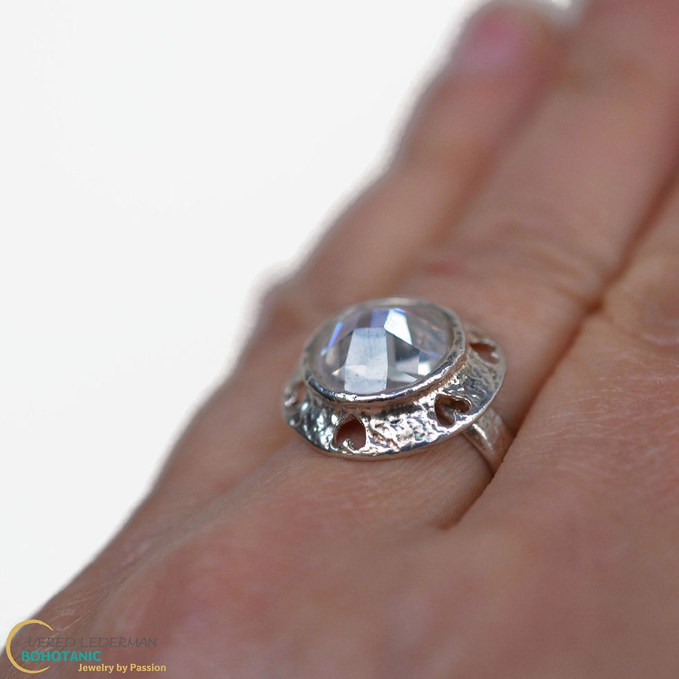 תמונה ממוזערת: Vered Lederman | Labradorite Gemstone Hearts