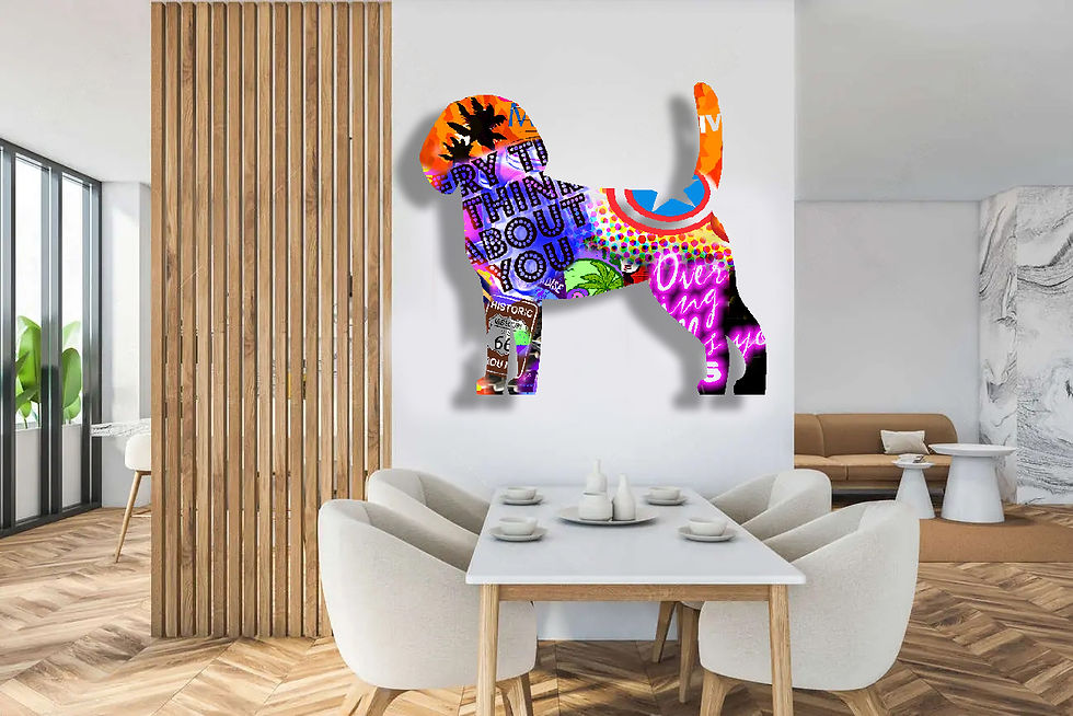 Thumbnail: Jacob Trager | A puppy of color that brings life and joy to any wall