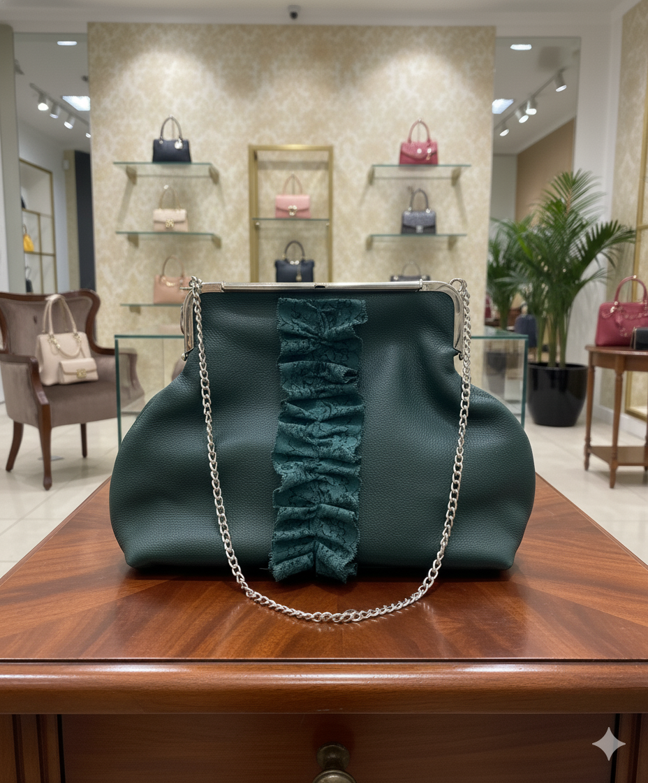 Dark green Clutch - Bags from the Movies