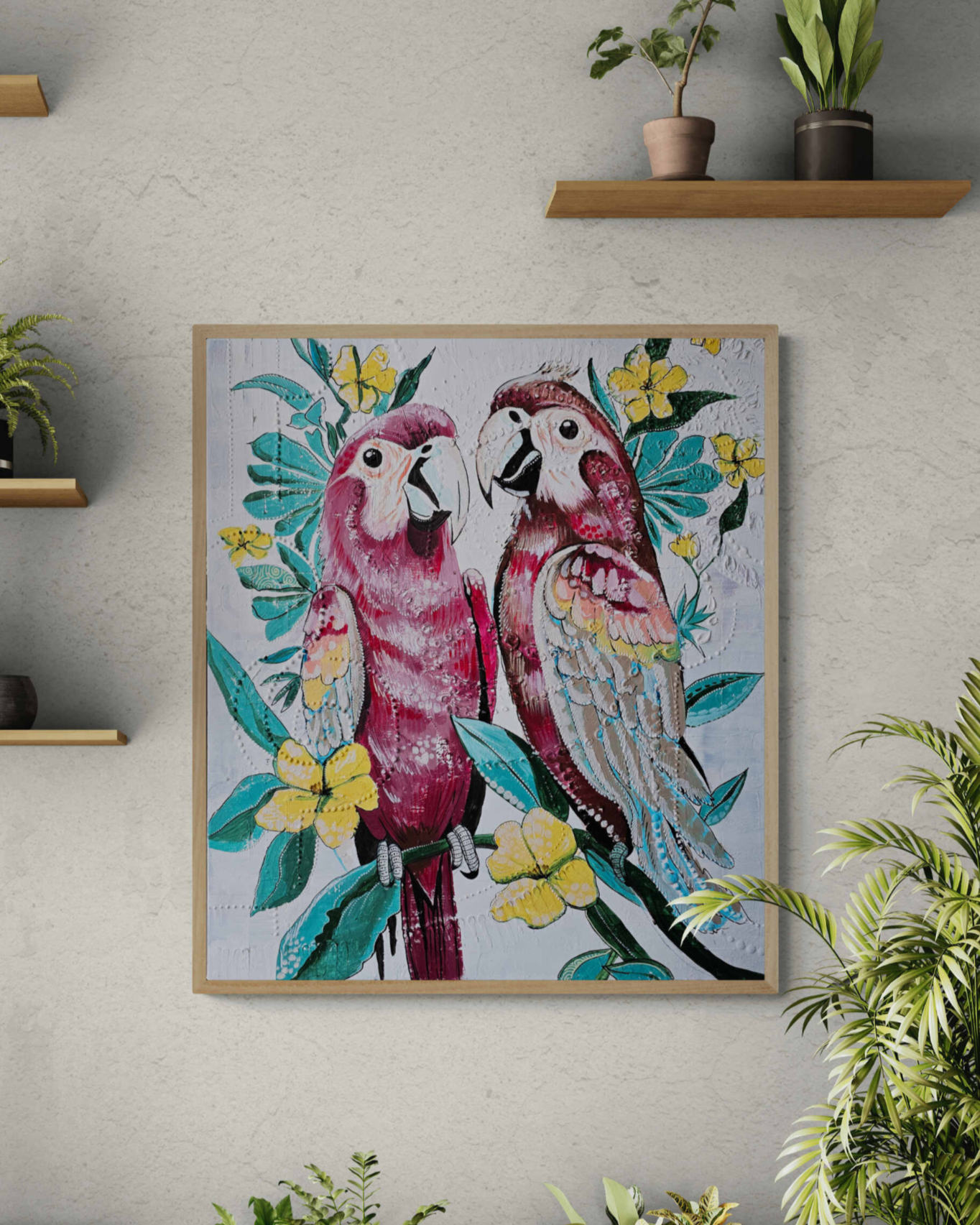 מלכת האריות | הדפס קנבס איכותי | Tatiana