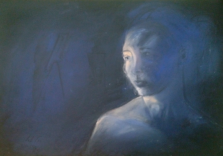 רחלי טסלר | woman in the darkness