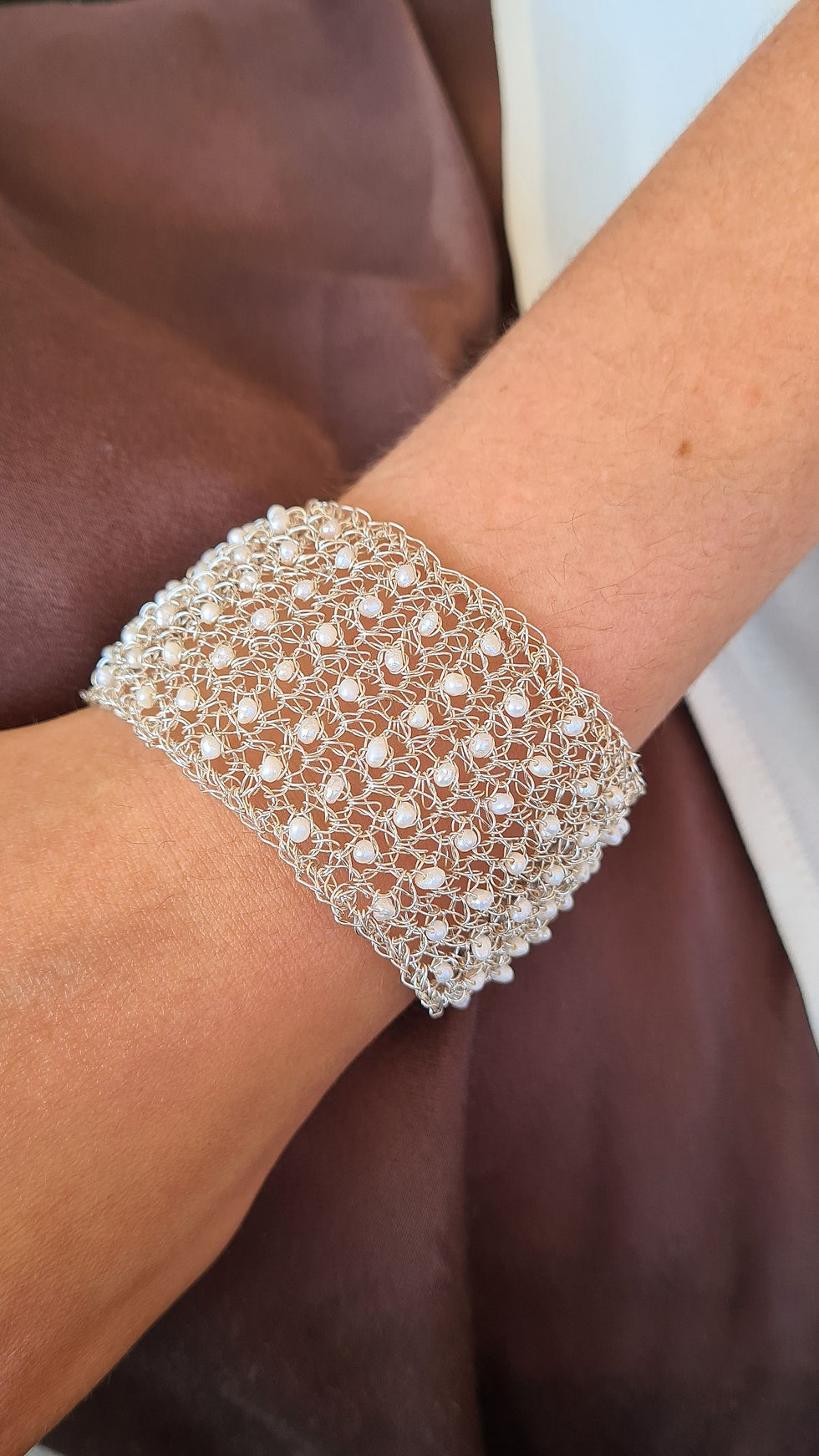 Thumbnail: Einat Sandberg |  Gold Pearl Bracelet