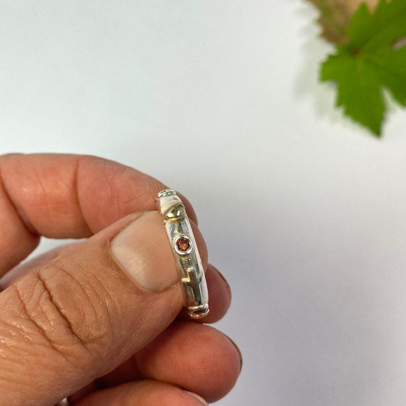 Vered Lederman | Handmade Sterling Silver Rosary Ring