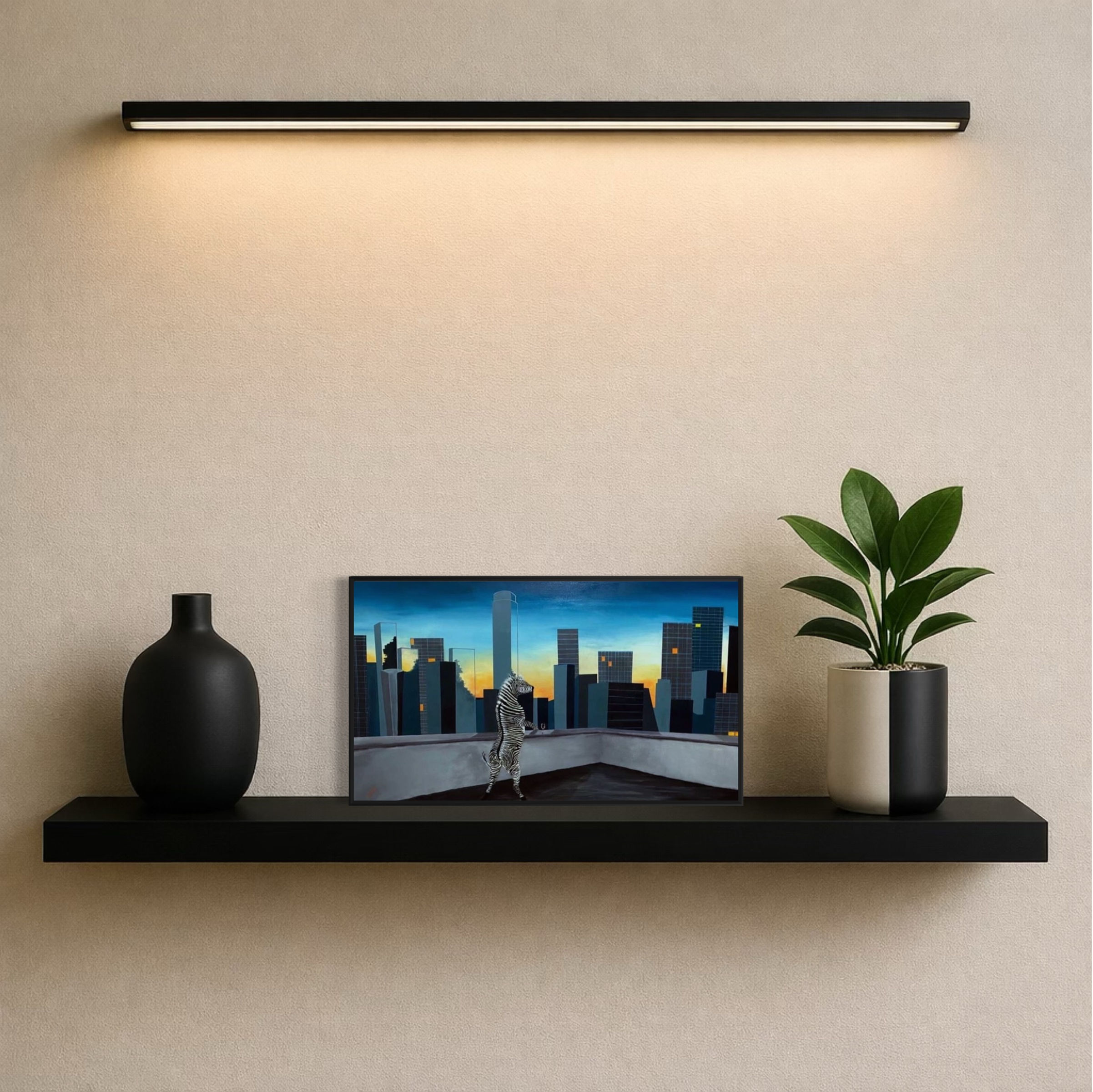 FRAMED CANVAS | זברה בניו יורק