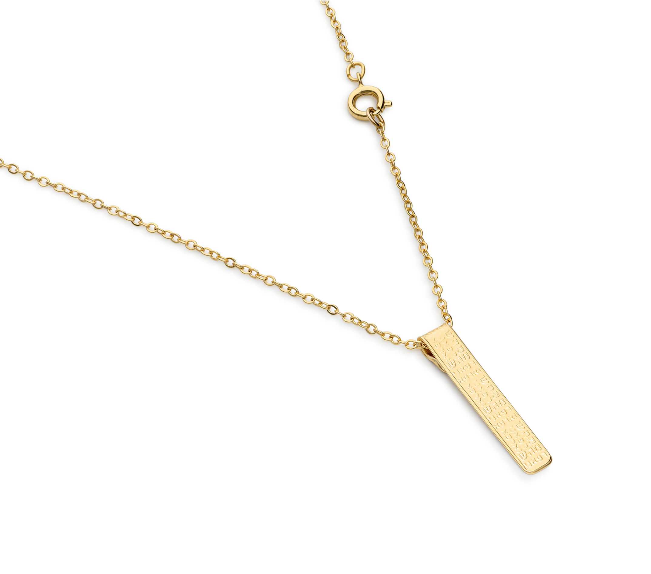 שרשרת זהב לגבר ולאישה לרפואת הגוף והנפש MB