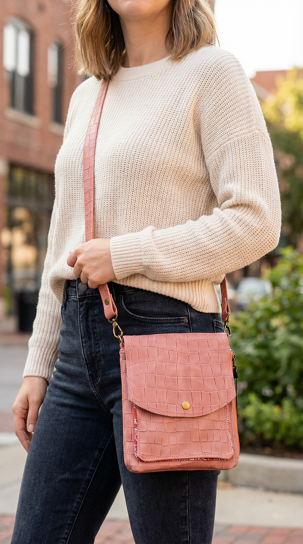 Thumbnail: Lika Mia | Small Pink Travel Bag