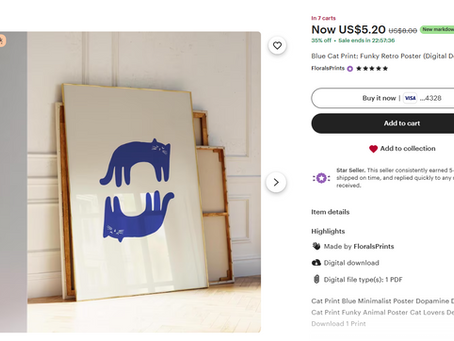 סקירת טרנדים חמים ב- Etsy במכירה של קבצים דיגיטליים להורדה - 2025