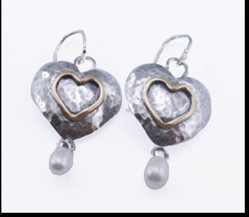 Thumbnail: Vered Lederman | Sterling Silver Heart Earrings