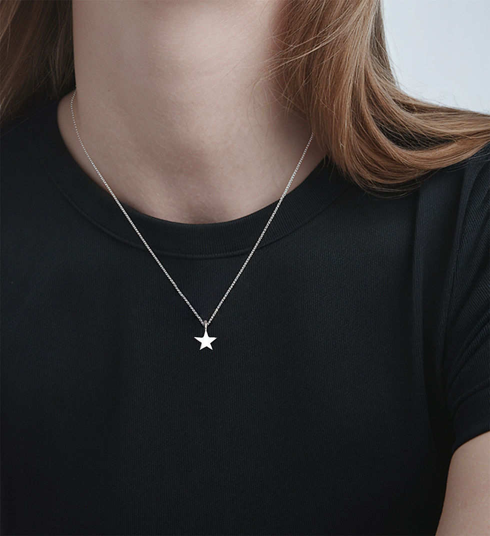 תמונה ממוזערת: OL - שרשרת עם תליון כוכב