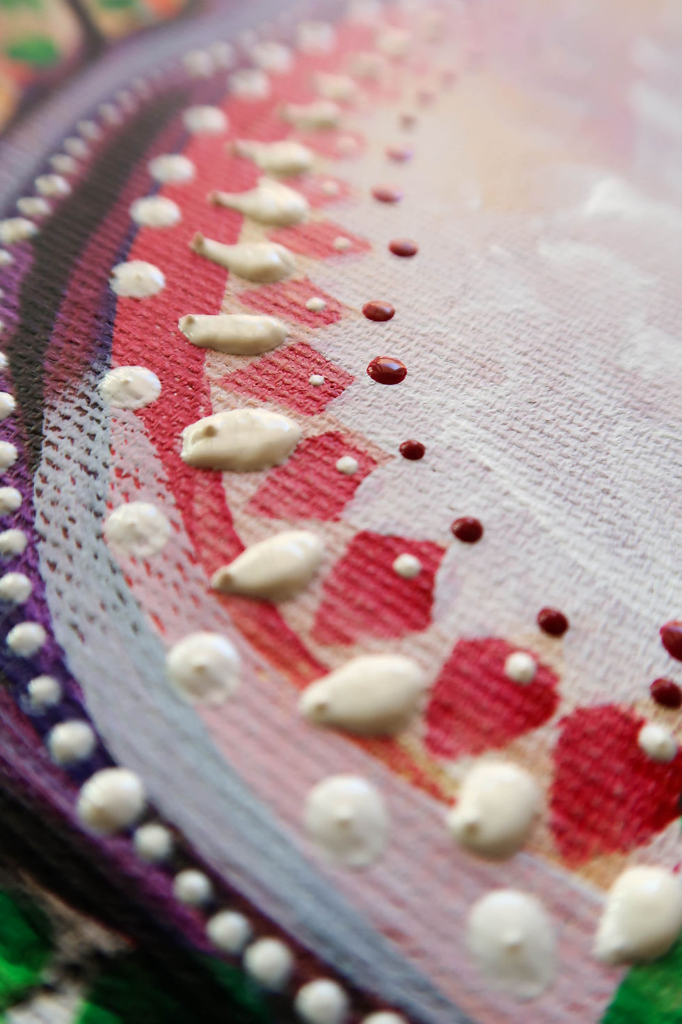 תמונה ממוזערת: ציור פנים אבסטרקט "עץ הדעת" 48*63 ס"מ |Tatiana