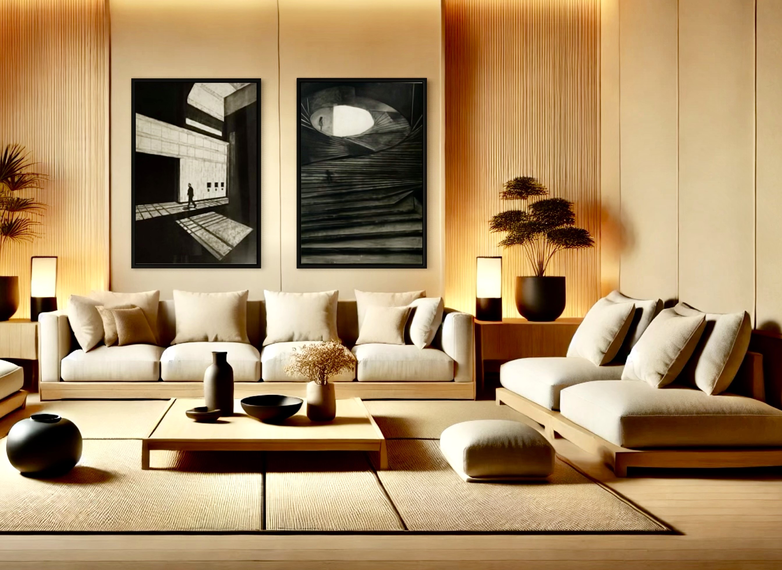 FRAMED CANVAS | גאות ושפל ב'