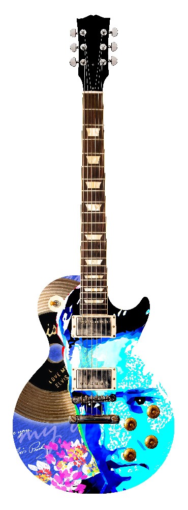 Jacob Trager | Artistic Guitar, Original Acrylic Print by Imagine by Trager