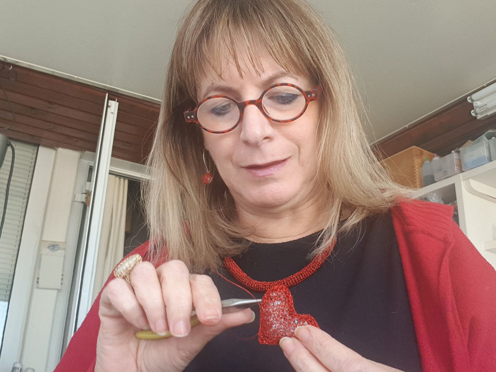 תמונה ממוזערת: Einat Sandberg | Heart Pendant Necklace