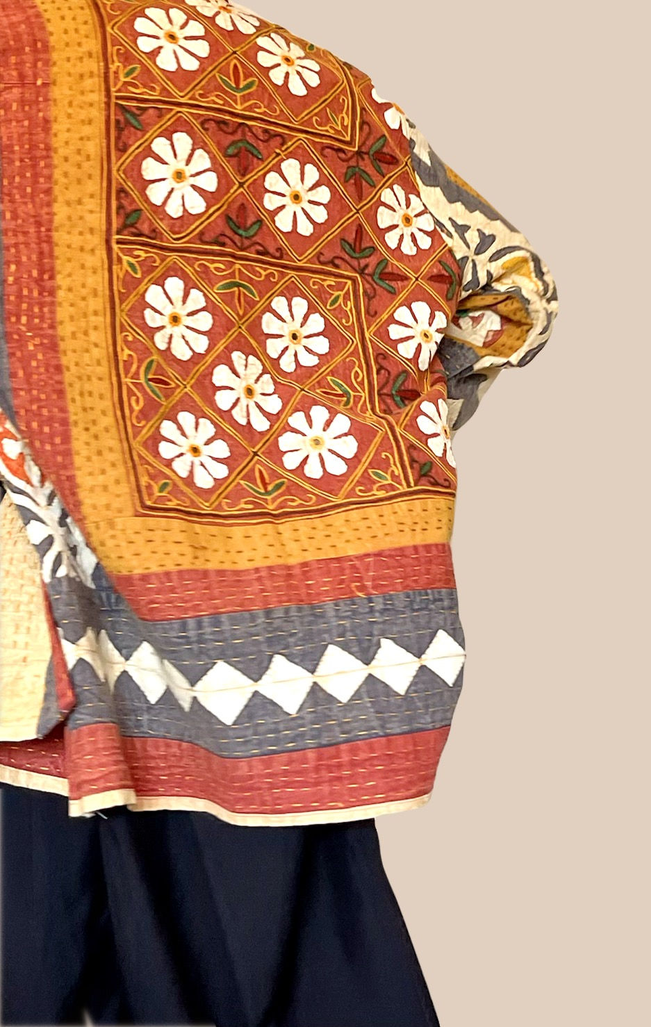 Thumbnail: Patchwork Kimono Jacket N*3
