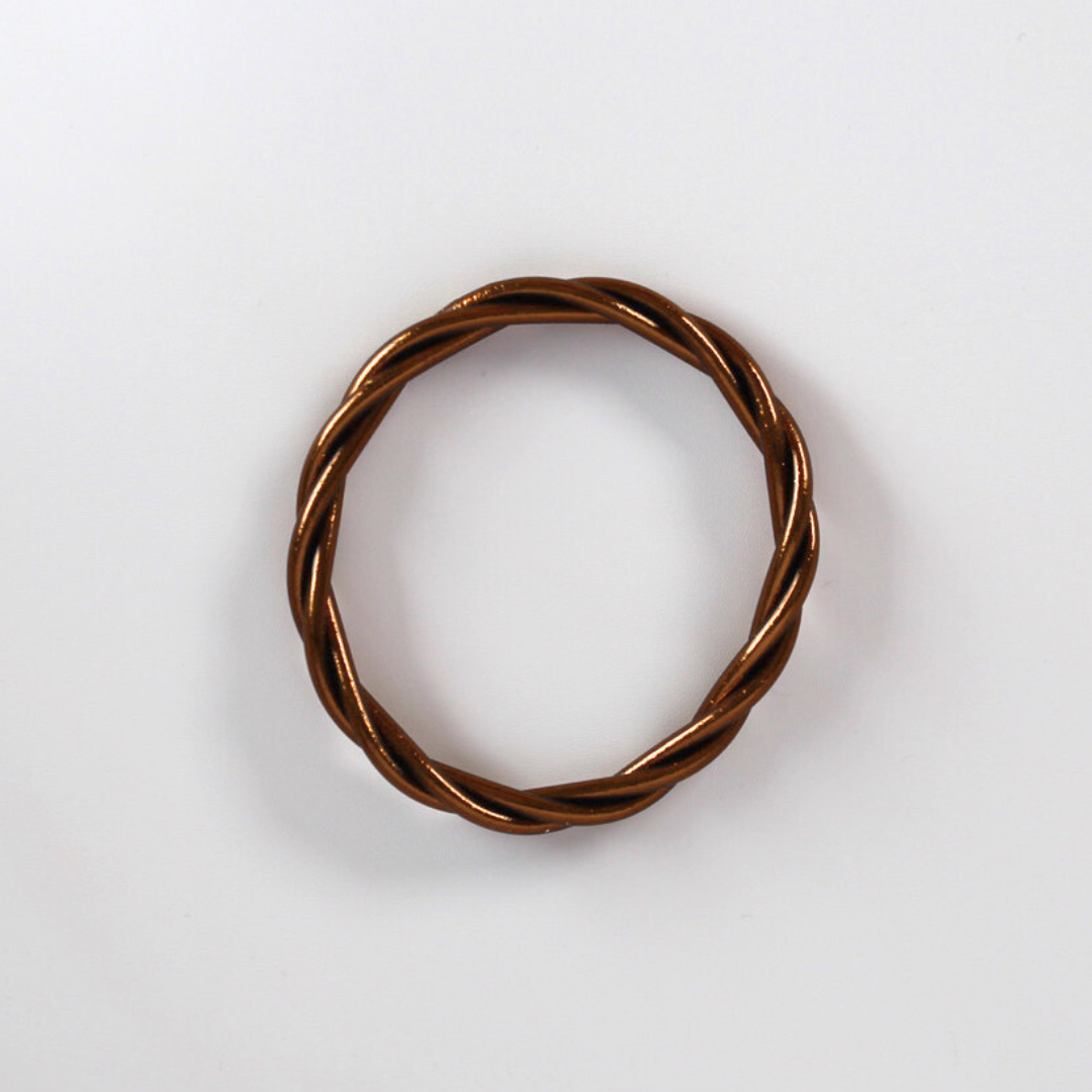 Caramel Twisted Buddhist Bracelet (Premium Quality)